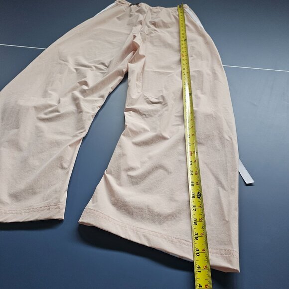 adidas Dance Woven Pants Women's Training ribbon bow tie sandy Pink Asia Fit - Picture 10 of 14